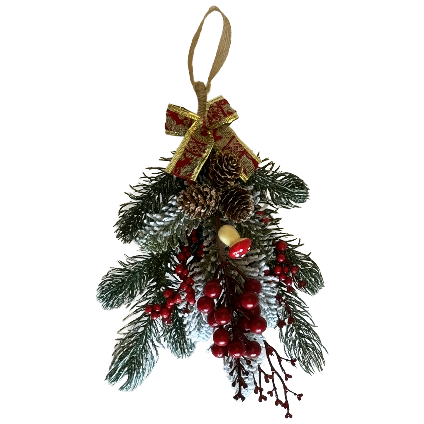 Handmade Hangable Small Christmas Bouquet
