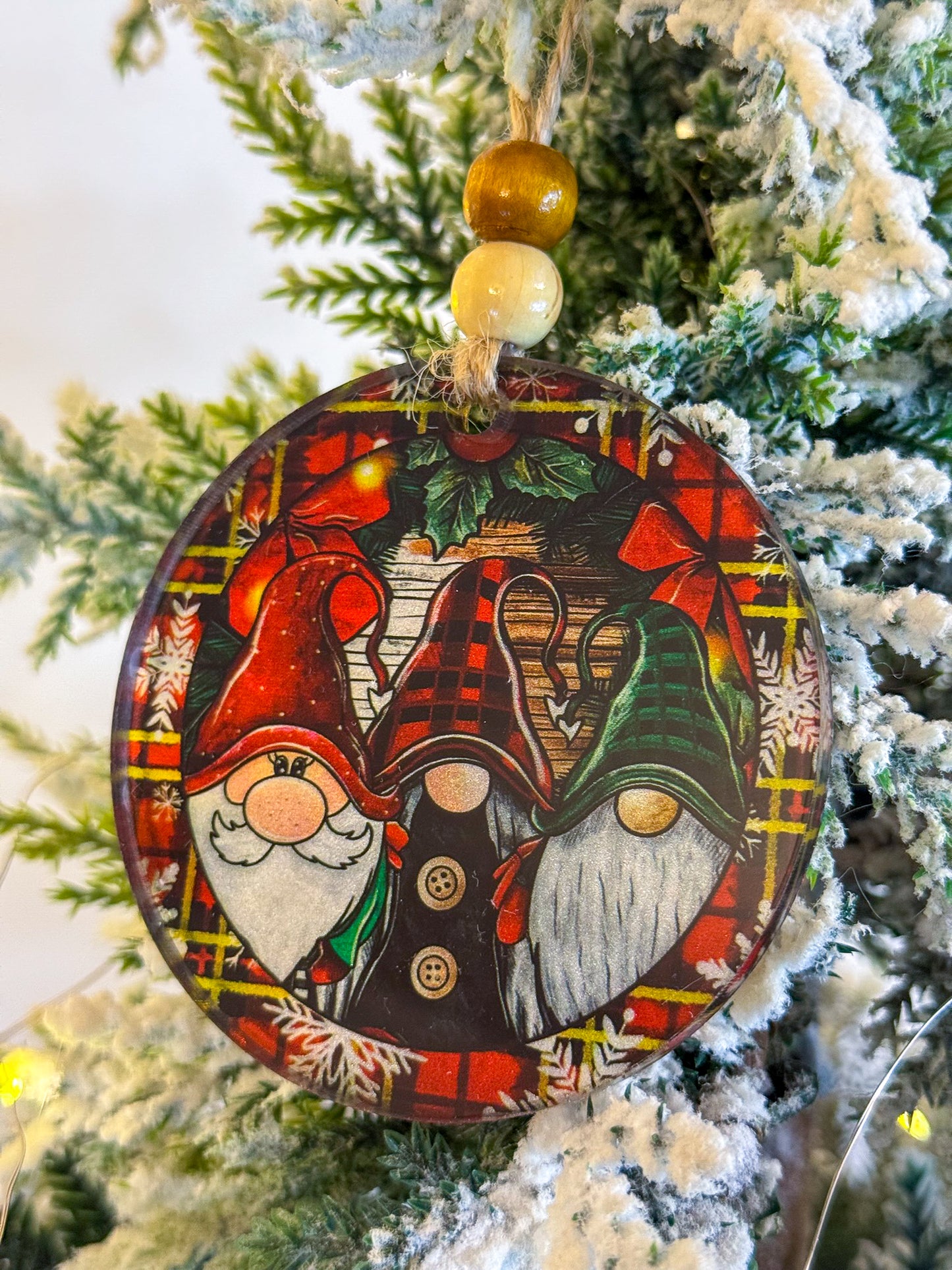 Gnomes - Acrylic Ornament