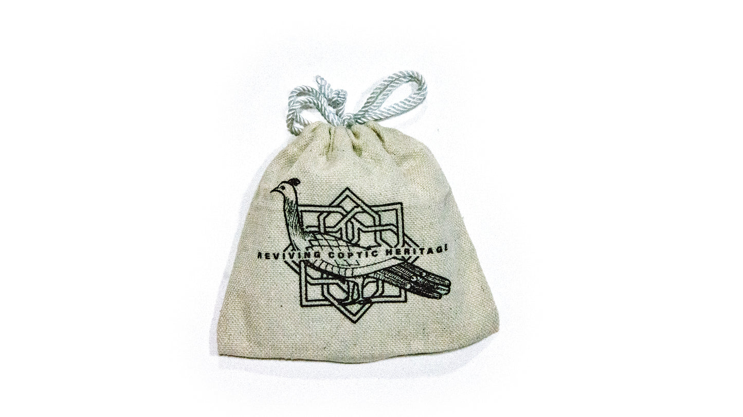 St. Verena - Embossed Glass Car Pendant