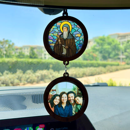 (Customizable) Choose your Icon & Personal Image Car Pendant