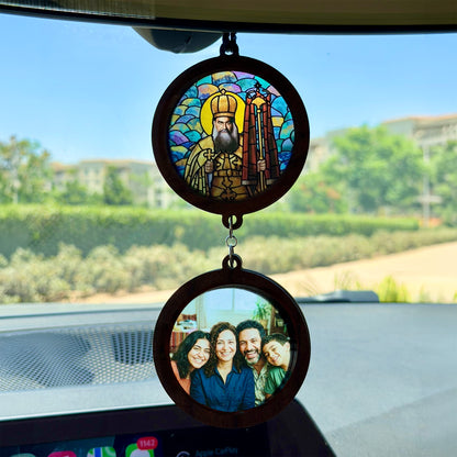 (Customizable) Choose your Icon & Personal Image Car Pendant