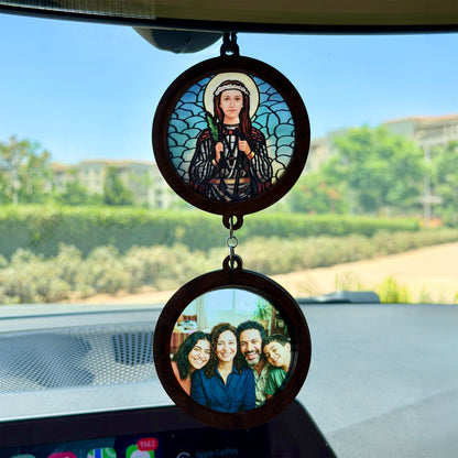 (Customizable) Choose your Icon & Personal Image Car Pendant