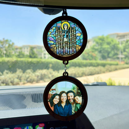 (Customizable) Choose your Icon & Personal Image Car Pendant