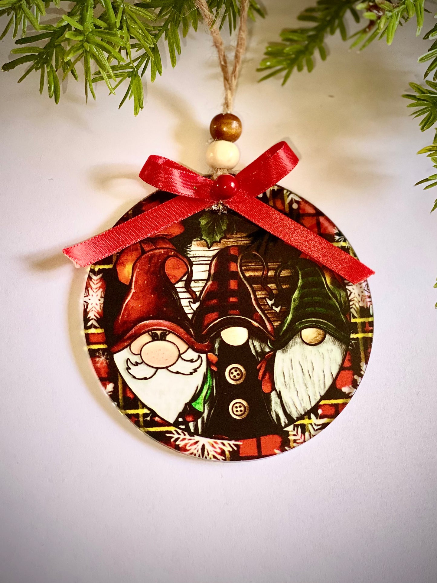 Gnomes - Acrylic Ornament