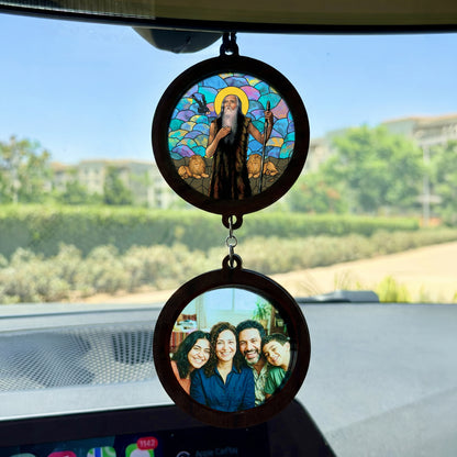 (Customizable) Choose your Icon & Personal Image Car Pendant