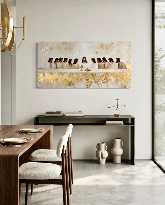 Last Supper - Contemporary - Large Canvas