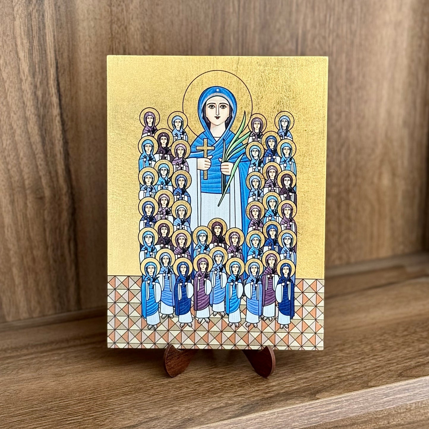 St. Demiana - Gold Foil