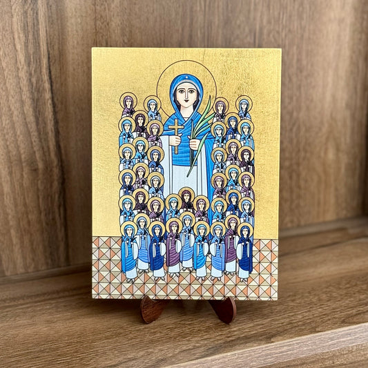 St. Demiana - Gold Foil