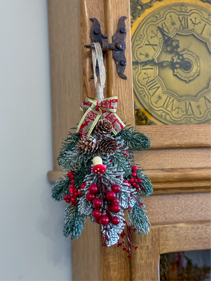 Handmade Hangable Small Christmas Bouquet