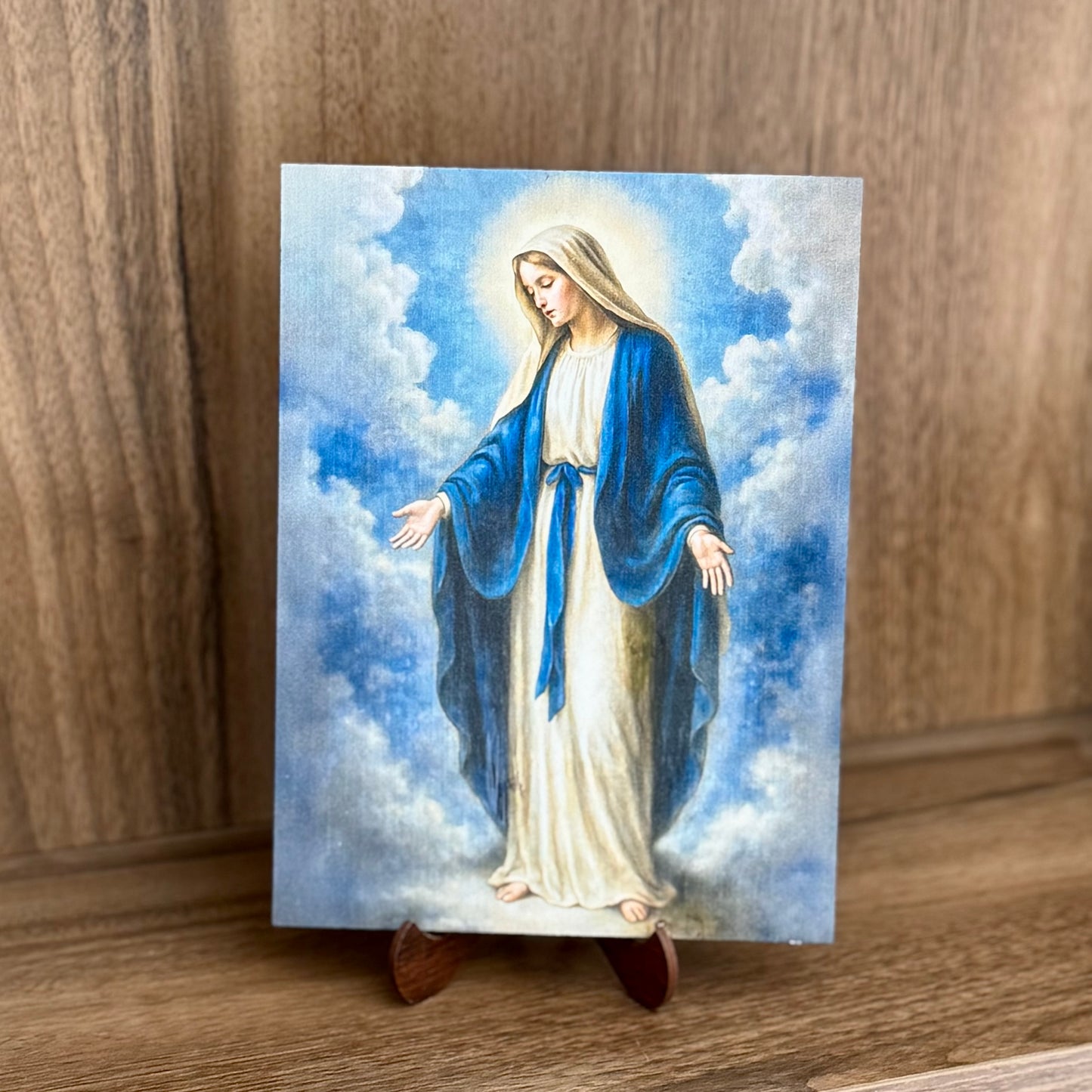 Virgin Mary in the Clouds