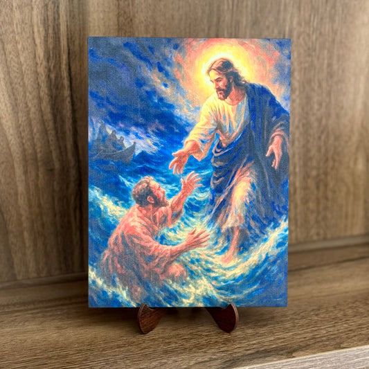 Jesus Saves Peter