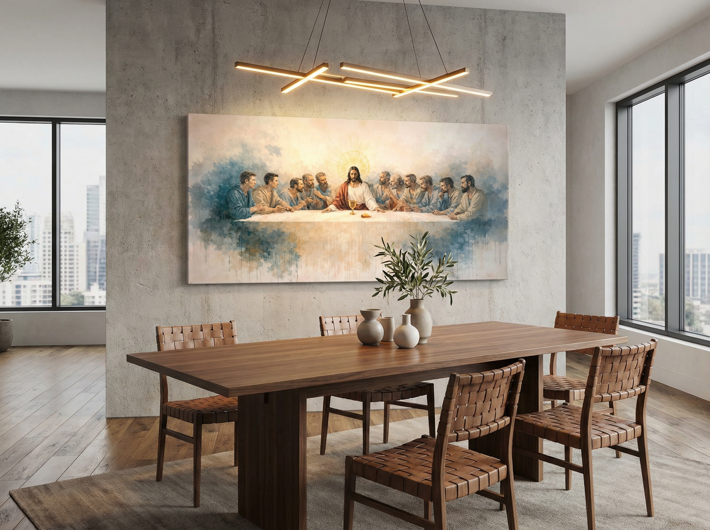 Last Supper - Modern - Large Canvas