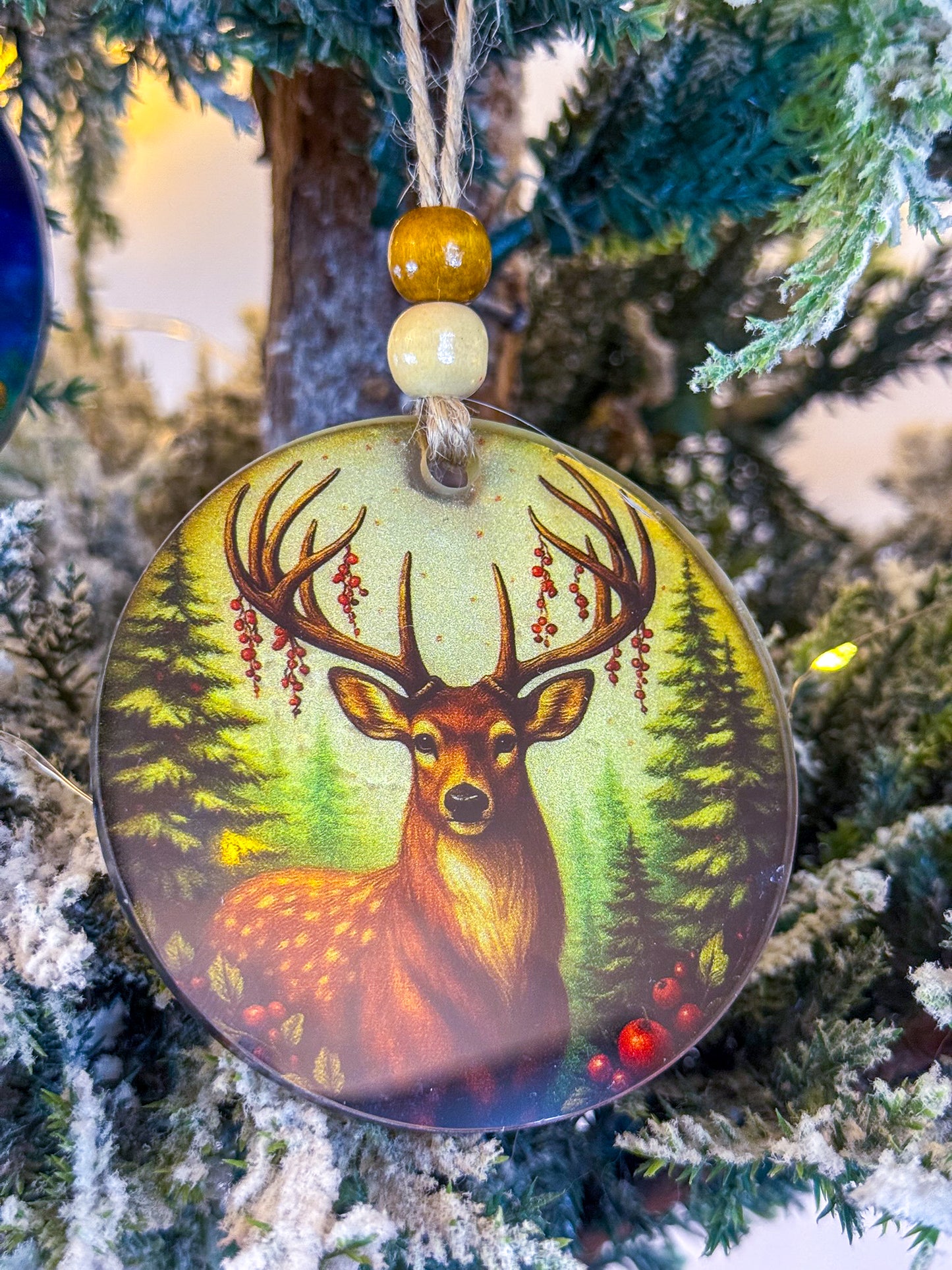 Forest Deer - Acrylic Ornament