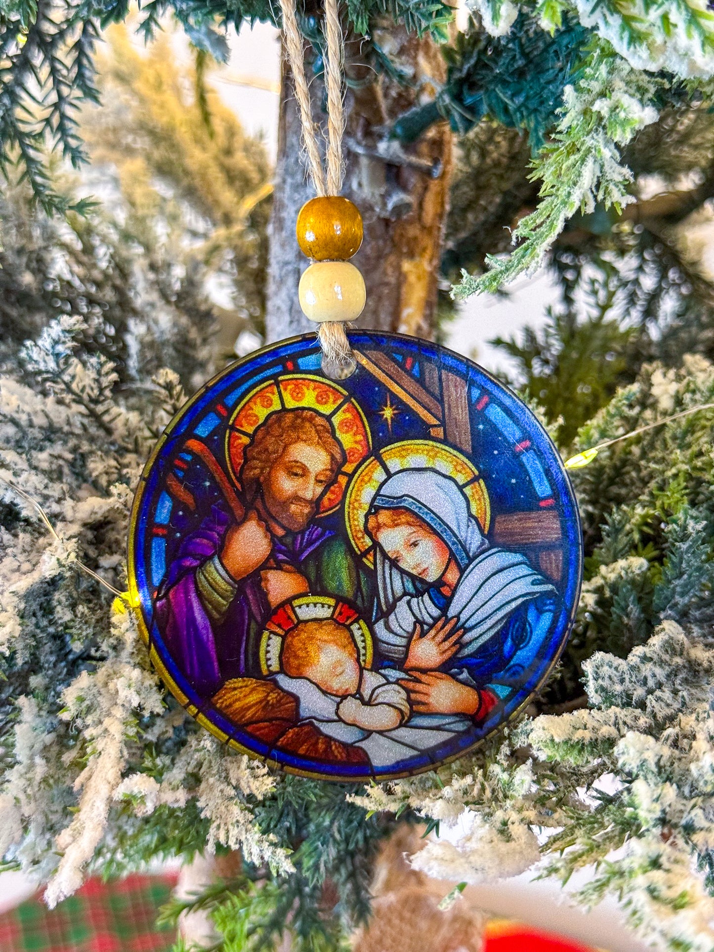 Nativity Scene - Acrylic Ornament