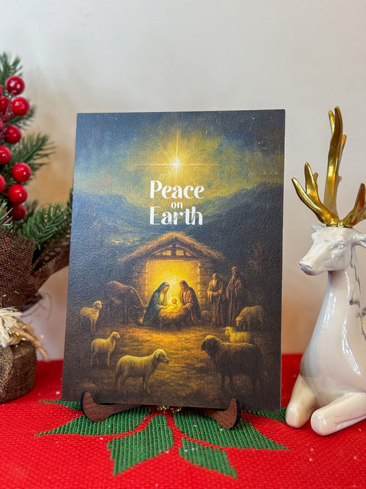 The Nativity Scene - Peace on Earth