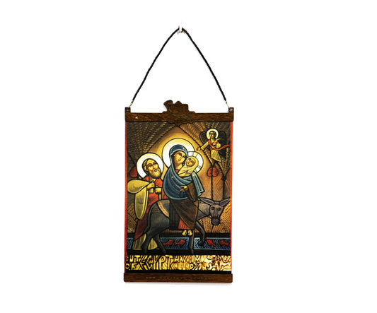 Holy Family's Flight to Egypt - Isaac Fanous - Canvas