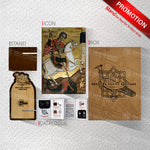 Load image into Gallery viewer, St. George 15X20 Cm Coptic Icon Replica

