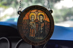 Load image into Gallery viewer, Jesus Our True Friend - Embossed Circular Glass
