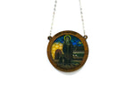 Load image into Gallery viewer, St. Moses the Black - Embossed Circular Glass
