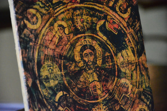 Christ the Pantocrator - Church of Virgin Mary Haret Zuweila Ciborium Mural