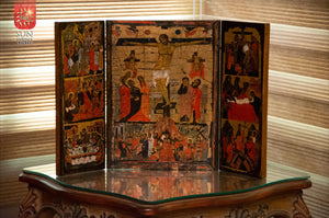 Holy Week Triptych - Coptic Museum